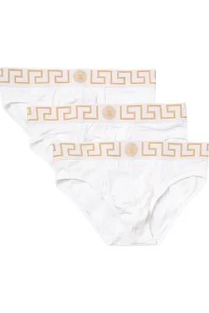 VERSACE Heren, Ondergoed, Wit, Maat: M Katoen