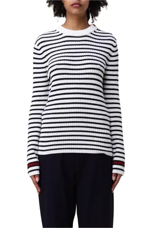 Max Mara Dames, Truien, Blauw, Maat: M Wol