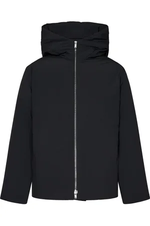 Jil Sander Heren, Jassen, Zwart, Maat: L Leer