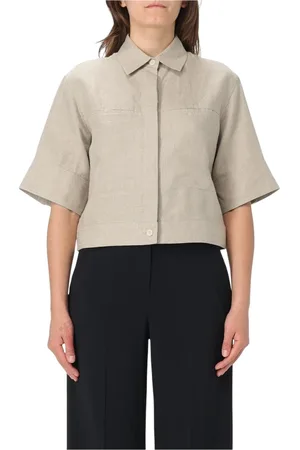 Max Mara Dames, Blouses & Shirts, , Maat: 2XS Linnen