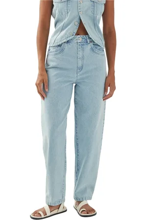 ALOHAS Dames, Jeans, Blauw, Maat: S Denim