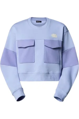 The North Face Dames, Sweatshirts & Hoodies, Blauw, Maat: S