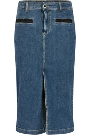 Liu Jo Dames, Rokken, Blauw, Maat: W27 Denim
