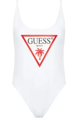 Guess Dames, Badkleding, Wit, Maat: L Polyamide