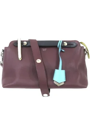 Fendi Dames, Pre-owned, Rood, Maat: ONE Size Leer