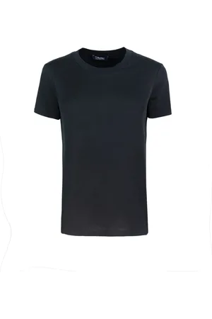 Max Mara Dames, Tops, Zwart, Maat: M Katoen