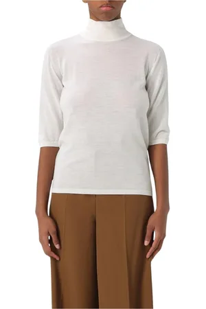 Max Mara Dames, Truien, Wit, Maat: M Kasjmier