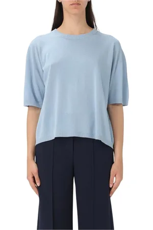 DRUMOHR Dames, Truien, Blauw, Maat: M Wol