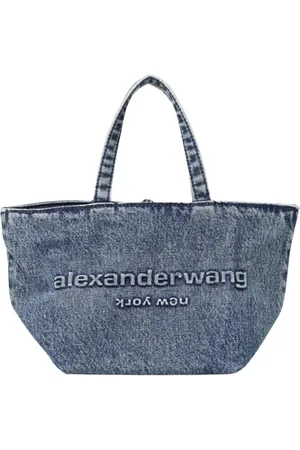 Alexander Wang Dames, Tassen, Blauw, Maat: ONE Size Denim