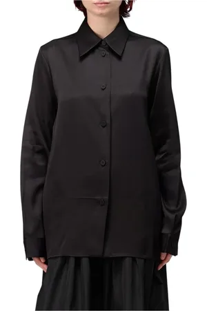 Jil Sander Dames, Blouses & Shirts, Zwart, Maat: XS Zijde