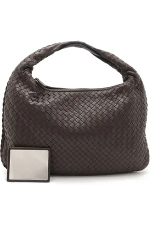 Bottega Veneta Dames, Pre-owned, Bruin, Maat: ONE Size Leer