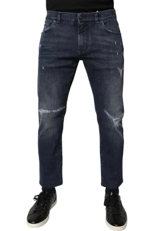 Dolce & Gabbana Heren, Jeans, Blauw, Maat: L Denim