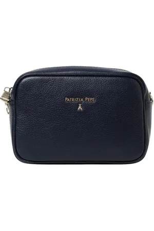 Patrizia Pepe Dames, Tassen, Blauw, Maat: ONE Size Leer