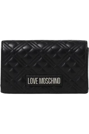 Moschino Dames, Tassen, Zwart, Maat: ONE Size Leer