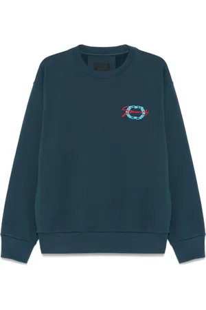 Givenchy Heren, Sweatshirts & Hoodies, Blauw, Maat: L