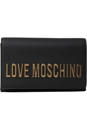 Moschino Dames, Tassen, Zwart, Maat: ONE Size Leer