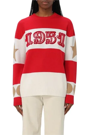 Max Mara Dames, Truien, Rood, Maat: XS Kasjmier