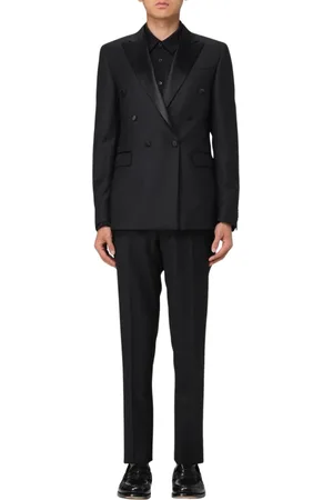 corneliani Heren, Pakken, Zwart, Maat: L Wol