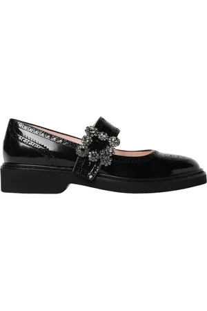 Roger Vivier Dames, Schoenen, Zwart, Maat: 38 EU Leer