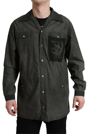 Dolce & Gabbana Heren, Overhemden, Groen, Maat: XL