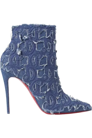 Christian Louboutin Dames, Schoenen, Blauw, Maat: 37 1/2 EU Denim