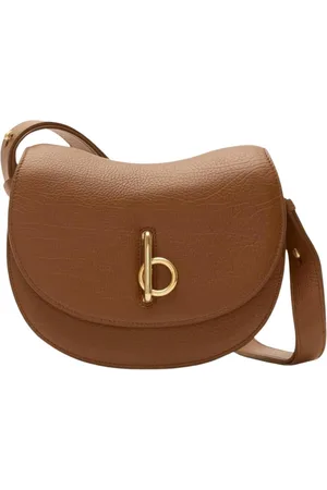 Burberry Dames, Tassen, Bruin, Maat: ONE Size Leer