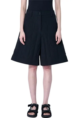Cecilie Bahnsen Dames, Korte broeken, Zwart, Maat: M Polyamide