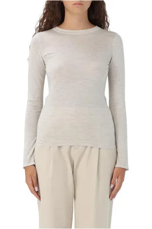 Brunello Cucinelli Dames, Truien, Wit, Maat: XS Kasjmier