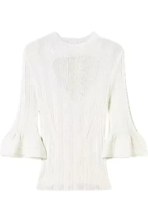 Twin-Set Dames, Blouses & Shirts, Wit, Maat: XS Viscose