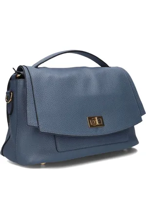 Smaak Amsterdam Dames, Tassen, Blauw, Maat: ONE Size Leer