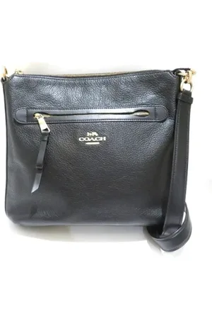 Coach Dames, Pre-owned, Zwart, Maat: ONE Size Leer
