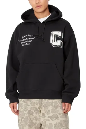 Carhartt Heren, Sweatshirts & Hoodies, Zwart, Maat: L Katoen