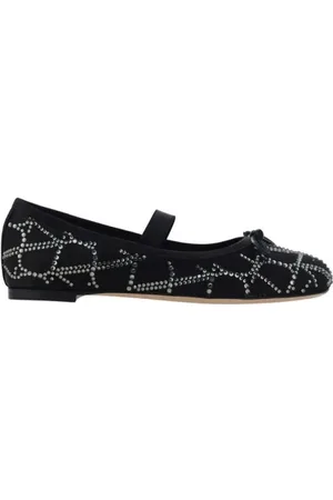 VALENTINO GARAVANI Dames, Schoenen, Zwart, Maat: 36 EU Leer