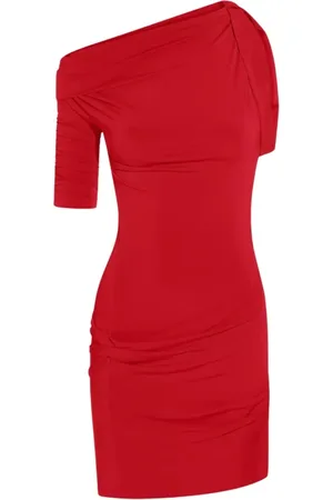 Jacquemus Dames, Jurken, Rood, Maat: XS Viscose