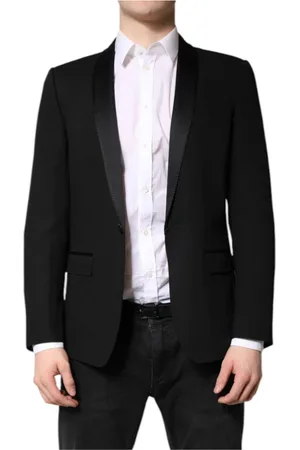 Dolce & Gabbana Heren, Pakken, Zwart, Maat: S Zijde