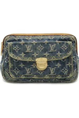 LOUIS VUITTON Dames, Pre-owned, Blauw, Maat: ONE Size Denim