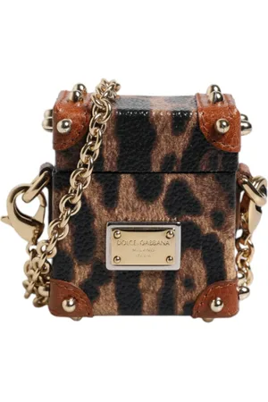 Dolce & Gabbana Dames, Tassen, Bruin, Maat: ONE Size Leer