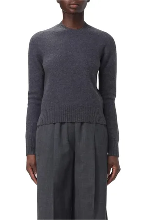 Jil Sander Dames, Truien, Grijs, Maat: S Kasjmier