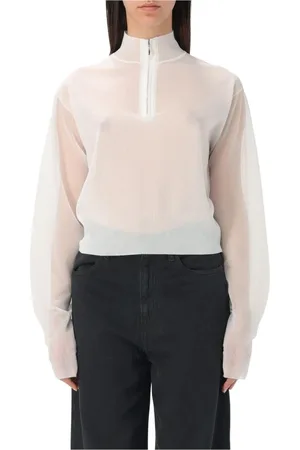 Pinko Dames, Truien, Wit, Maat: M