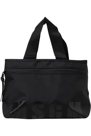 Msgm Dames, Tassen, Zwart, Maat: ONE Size Nylon