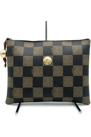 Fendi Dames, Pre-owned, Bruin, Maat: ONE Size Leer