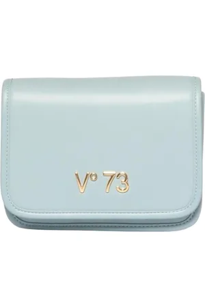 V°73 Dames, Tassen, Blauw, Maat: ONE Size Leer