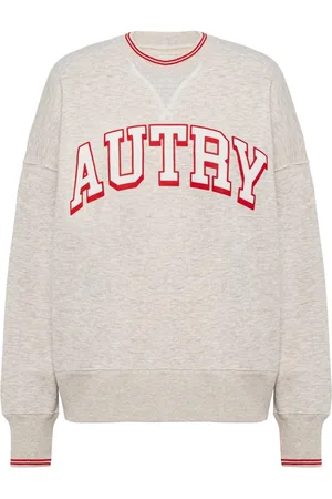 Autry Dames, Sweatshirts & Hoodies, Grijs, Maat: S Katoen