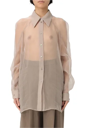 Alberta Ferretti Dames, Blouses & Shirts, , Maat: M Chiffon