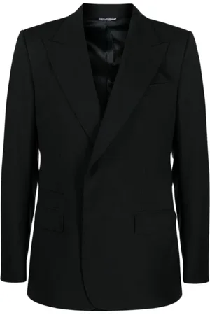 Dolce & Gabbana Heren, Jassen, Zwart, Maat: XL Wol