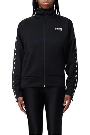Golden Goose Dames, Sweatshirts & Hoodies, Zwart, Maat: XS Poliester
