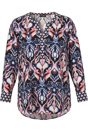 Via Appia Due Dames, Blouses & Shirts, Veelkleurig, Maat: 2XL