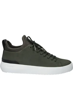Blackstone Heren, Schoenen, Groen, Maat: 43 EU Leer