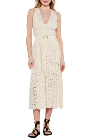 Twin-Set Dames, Jurken, Wit, Maat: XS