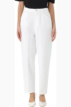 Dondup Dames, Jeans, Wit, Maat: W32 Katoen